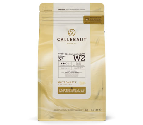 Callebaut White Chocolate; W2